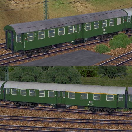4 achsige Umbauwagen der DB Epoche IVa (SK2658 )