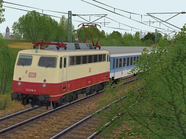 Elektrolokomotive DB BR 113 270 TEE-Lackierung 2 Epoche IVb (SK2669 )