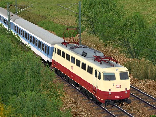 Elektrolokomotive DBAG BR 113 DB in TEE-Lackierung 2 EpocheIVb/V (SK2670 )