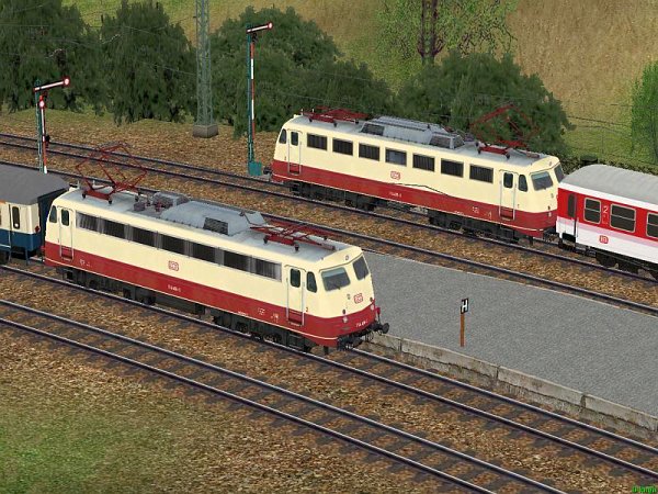 Elektrolokomotive DB BR 114 in TEE-Lackierung 2 Epoche IVb (SK2671 )