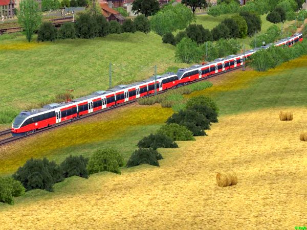 Elektrischer Triebwagen BVpmot 5642 der Ungarischen Staatsbahn MAV (SK2673 )