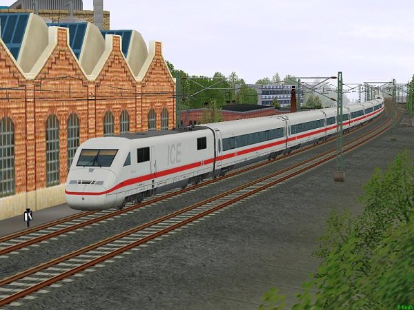 BR 402 ICE2 Triebzug 213 und 230 der DBAG in Epoche VI (SK2696 )