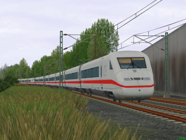 BR 402 ICE2 Triebzug 216 und 238 der DBAG in Epoche Vb (SK2698 )