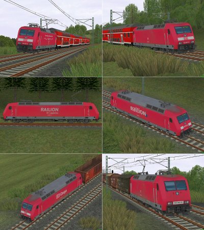 Elektrolokomotiven BR 145 der DBAG, Spar-Set (SK2705 )