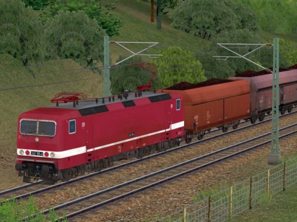 Elektrische Universallokomotive BR 243 der DR Epoche IV (SK2742 )