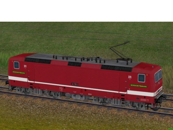 Elektrische Universallokomotive BR 243 / 143 der DR als Mietlok f&uuml;r die SOB (SK2747 )