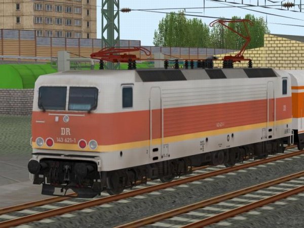 BR 143 S-Bahn-Lackierung der DR in Epoche IVb (SK2750 )