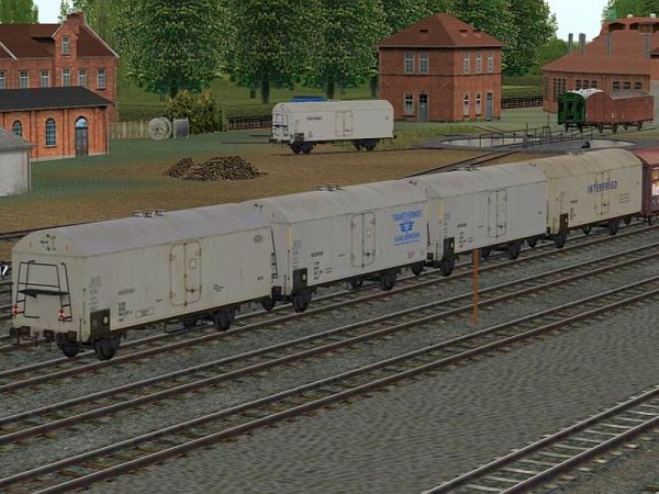 Zweiachsige Eisk&uuml;hlwagen der DB in Epoche IV (SK2752 )