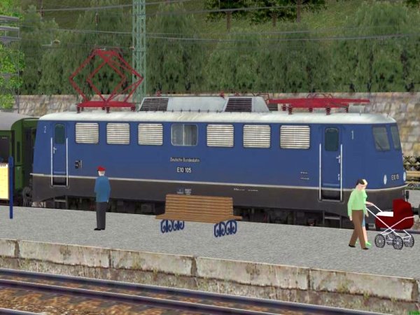 E10.1 der DB in Epoche III (SK2757 )