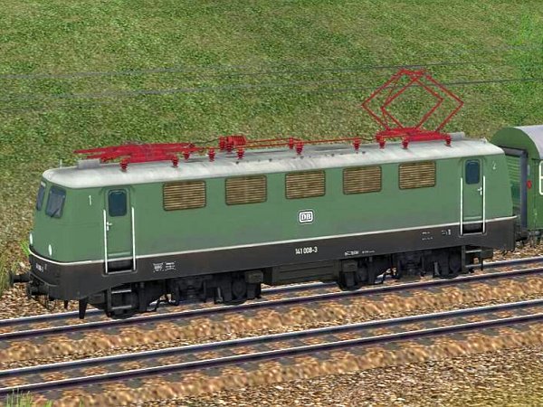 BR 141-Set in gr&uuml;ner Farbgebung Epoche IV der DB (SK2778 )