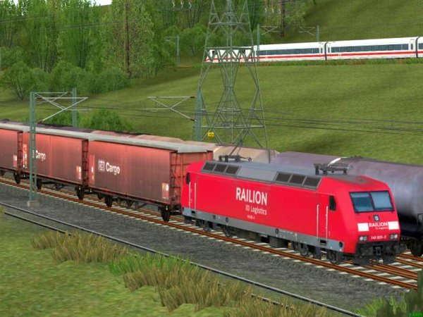 Gedeckte Spezialg&uuml;terwagen zum Transport von Autoteilen der Gattungen Hbis-tt 293 und Hirrs-tt 325 der DBAG (SK2787 )