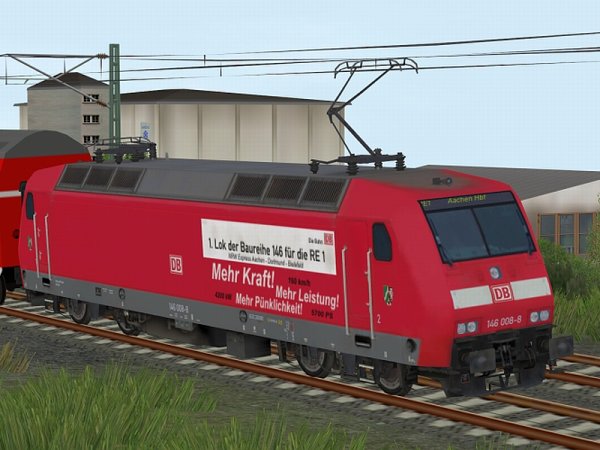E-Lok BR 146.0 der DBAG NRW- Express in Epoche V (SK2810 )