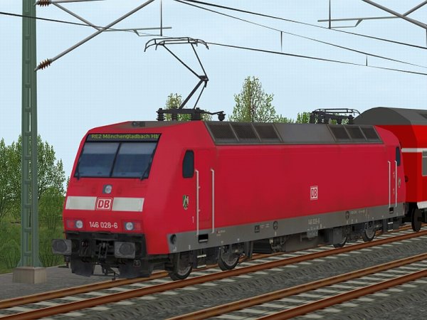 E-Lok BR 146.0 der DBAG NRW in Epoche V (SK2811 )
