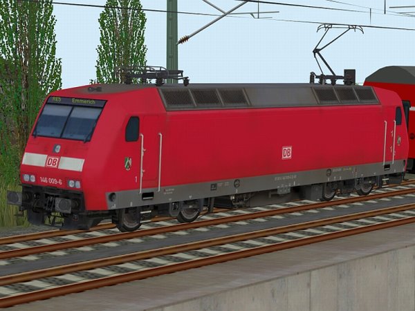 E-Lok BR 146.0 der DBAG in Epoche VI (SK2812 )