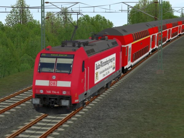 BR 146.1 Baden W&uuml;rttemberg der DBAG in Epoche VI (SK2819 )
