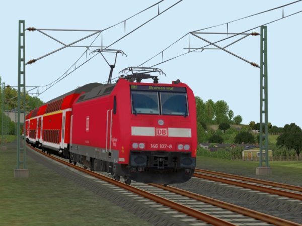 BR 146.1 f&uuml;r DB Regio Niedersachsen/Bremen in Epoche VI (SK2823 )