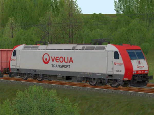 BR 185-CL 007 der veolia Transport Epoche VI (SK2834 )