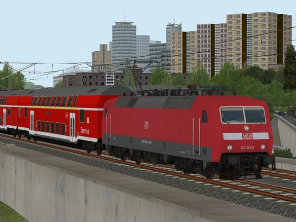 E-Lok BR 120.2 in Epoche VI f&uuml;r den Regionalverkehr (Userwunsch) (SK2843 )