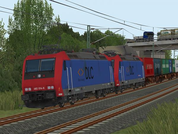 E-Loks Re 482 der SBB vermietet an DLC (SK2862 )