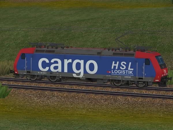 E-Lok Re 482 der SBB vermietet an HSL (SK2864 )