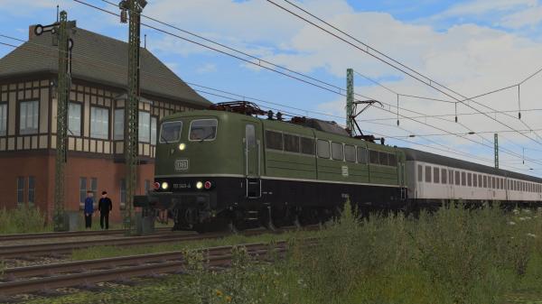 BR 151 der DBAG & DB � chromoxidgr&uuml;n (V11NTU10013 )