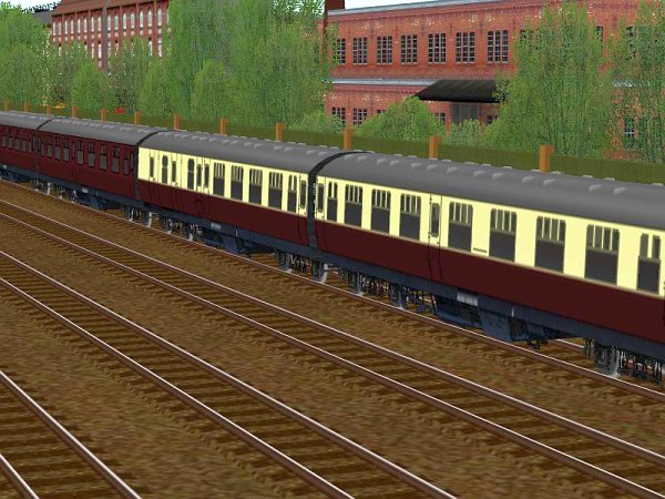 Schnellzugwagen Bulleid Serie BR dunkelbraun (VR1408 )