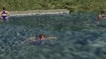 Schwimmerin Sonia animiert als