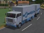 Volvo F88 + Anhänger mit Koffe
