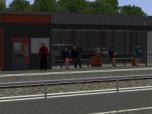 Moderne Haltestellenh�user 