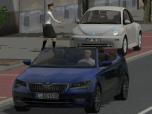 Cabriolet mit Tauschtextur - S