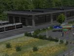 77- teiliger Bausatz für Bahnbetriebswerk - Basi...
