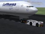 Flugzeugschlepper und Schlepps