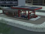 Tankstelle für eine Kleinstadt
