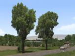 Laubb�ume und Reihen f�r Lands