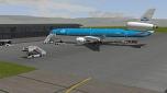 Flugzeug MD11-KLM (Passagierve