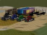 Peterbilt mit US-Anh�nger