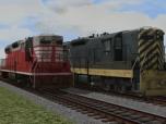 Sechsachsige Diesel-Lokomotive
