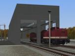 Betonwerk in dunkler Ausführun