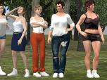 Frauen im Sommer Set 1