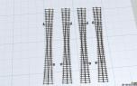 Normalspur DRG/DB Weichensyste
