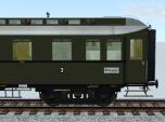 Reisezugwagen mit Küchenabteil
