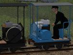 Str�ver Schienenkuli mit Dach(
