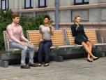 sitzende Frauen & M�nner (High
