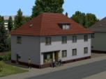 Kleinstadthaus mit Gesch�ft