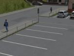Asphaltplatten und -straßen