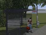Buswartehaeuser in Dioramaqual