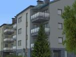 Modernes Mehrfamilienhaus
