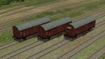 Gedeckte G�terwagen der DR Epoche III