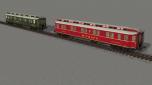 Set: 4-achsige Schlafwagen der