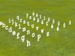 Alphabet Kleinbuchstaben und S